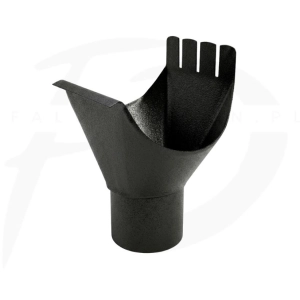 Lej spustowy sztucer stal Inguri 125/87 kolor czarny matowy